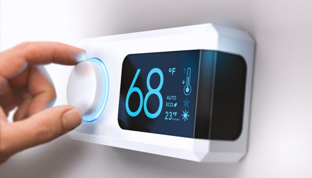 a programmable thermostat to increase energy efficiency