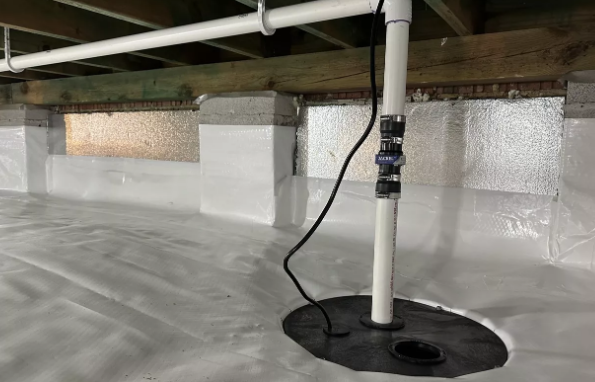 The sump pump was tested for its functionality as a part for your February Home Maintenance Tips